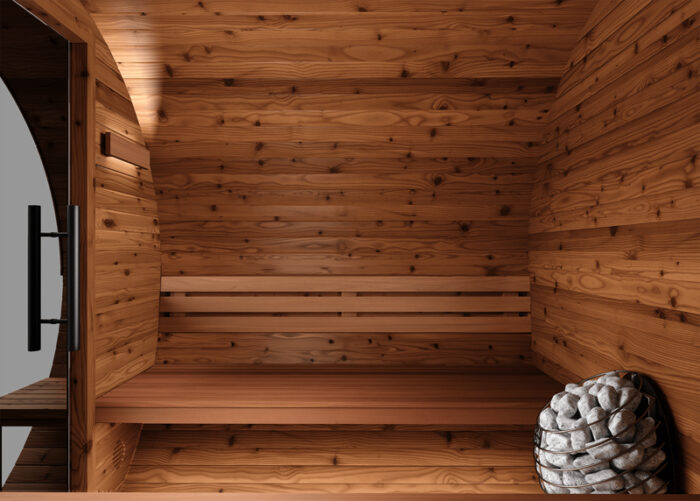 Barrelsauna 180 Thermowood - Afbeelding 5