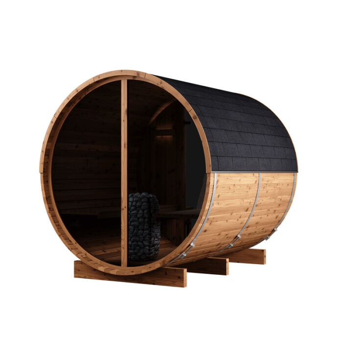 Barrelsauna 300-C Thermowood - Afbeelding 9