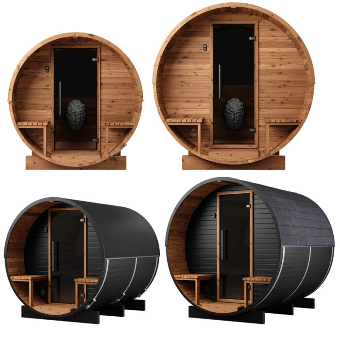 Barrelsauna 300-C Thermowood - Afbeelding 6