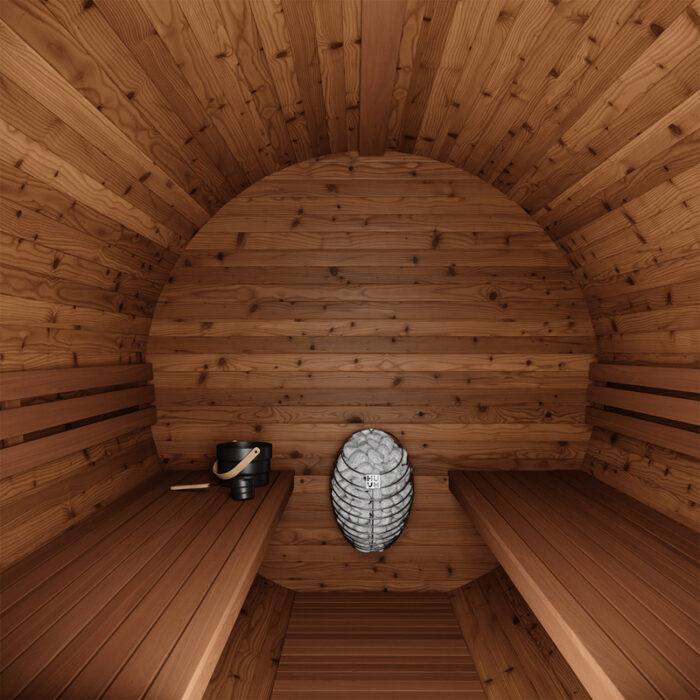 Barrelsauna 180 Thermowood - Afbeelding 4