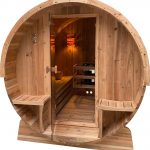 Barrel sauna’s afbeelding