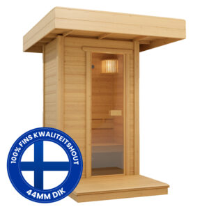 Buitensauna massief SK101