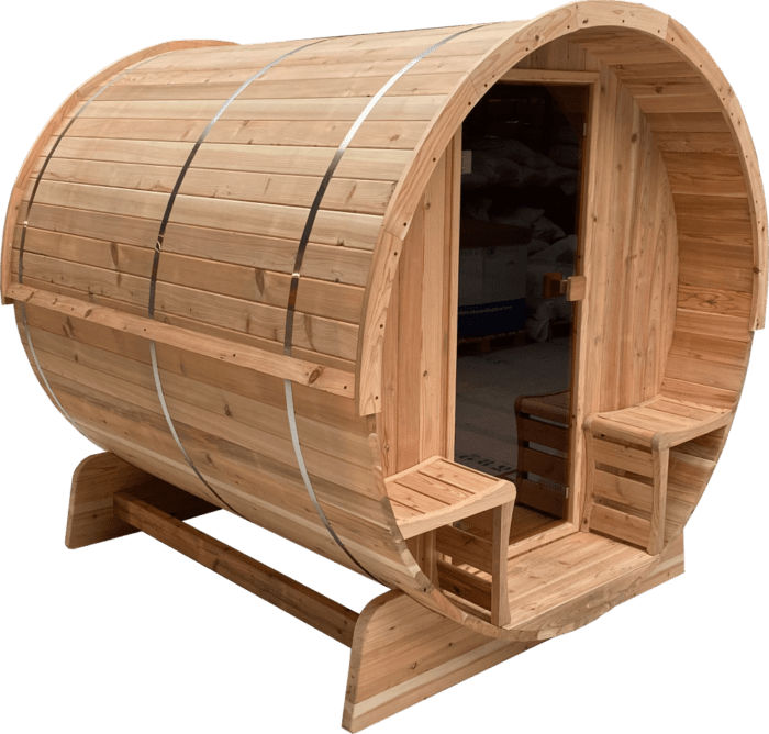 Barrelsauna 285 Red Cedar