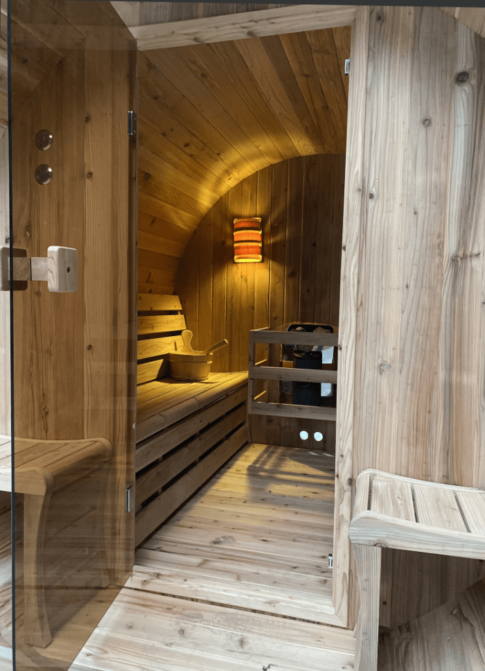 Barrelsauna 270 Red Cedar - Afbeelding 3