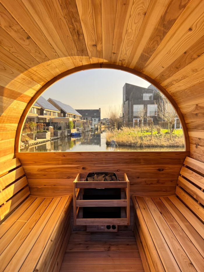 Barrelsauna 270 Red Cedar - Afbeelding 8
