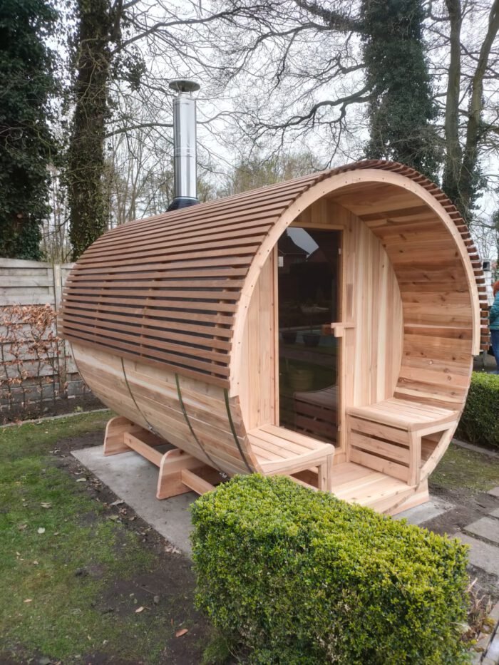 Barrelsauna 270 Red Cedar - Afbeelding 6