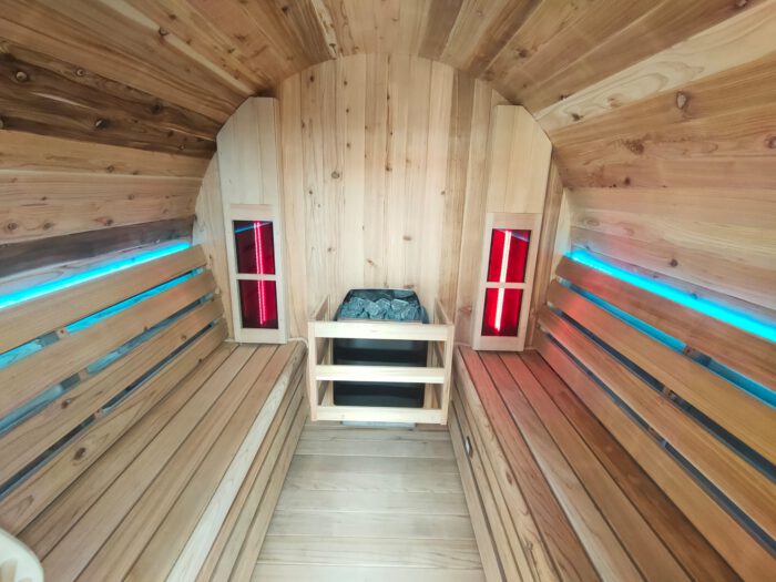 Barrelsauna 270 Red Cedar - Afbeelding 5
