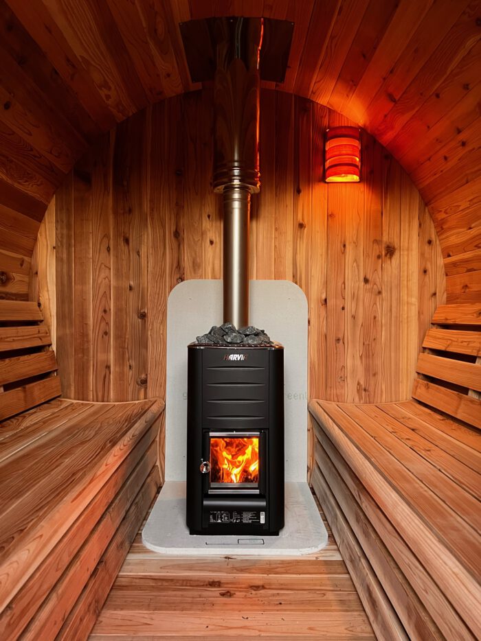Barrelsauna 270 Red Cedar - Afbeelding 12
