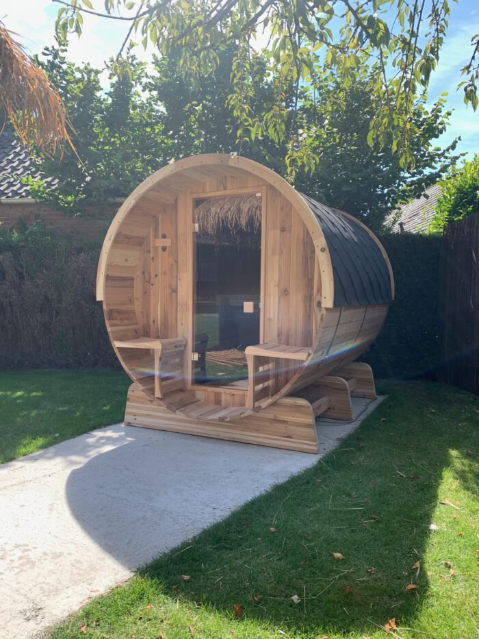 Barrelsauna 270 Red Cedar - Afbeelding 11