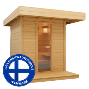 Buitensauna massief SK501