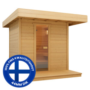 Buitensauna massief SK701