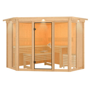 Sauna "Alcinda" met dakkraag