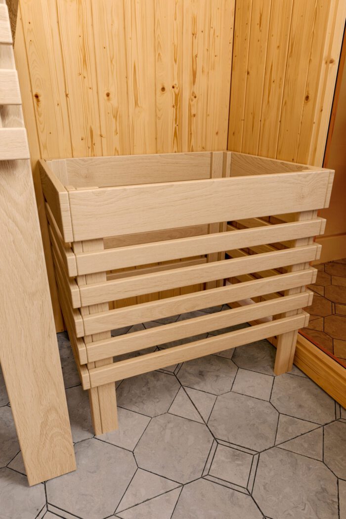 Sauna "Alcinda" met dakkraag - Afbeelding 3