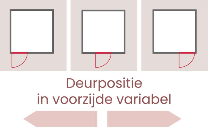 Sauna "Gobin" met grafietkleurige deur en dakkraag - Afbeelding 6