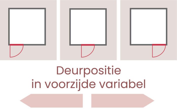 Sauna "Fanja" met grafietkleurige deur en dakkraag - Afbeelding 4