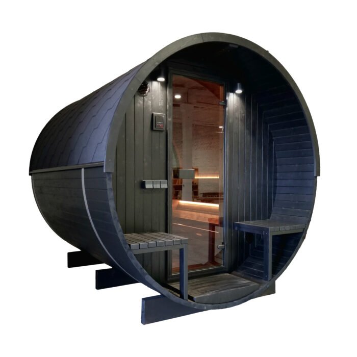 Barrelsauna 150 Thermowood - Afbeelding 6